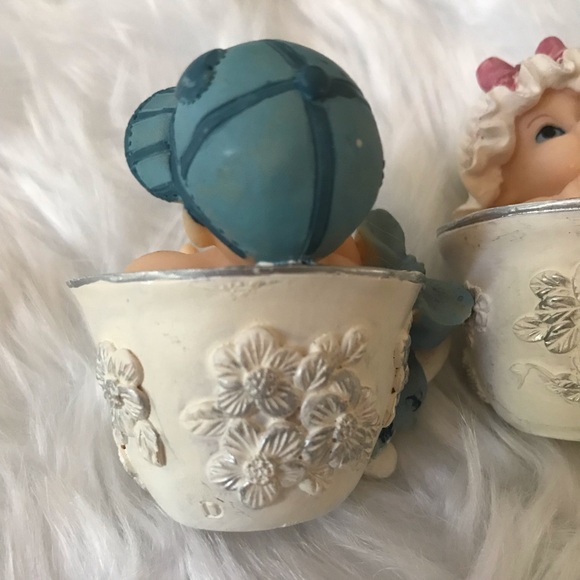 ♥️Adorable Baby Figurines in Teacups - Picture 3 of 13